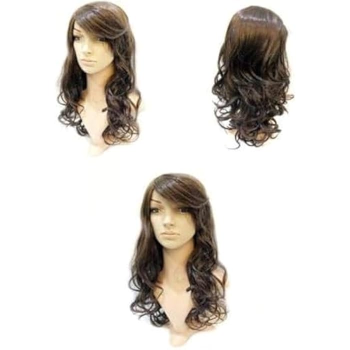 DILLARDS Ombre Long Wavy Brown Wig Natural Looking Heat Resistant Wigs - Image 2